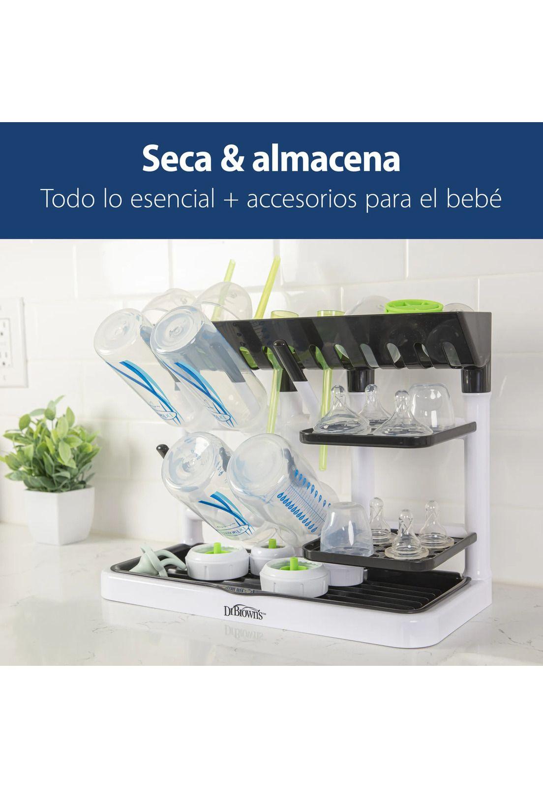 Escurridor Rack Universal Para Mamaderas Dr. Brown's Gris-4