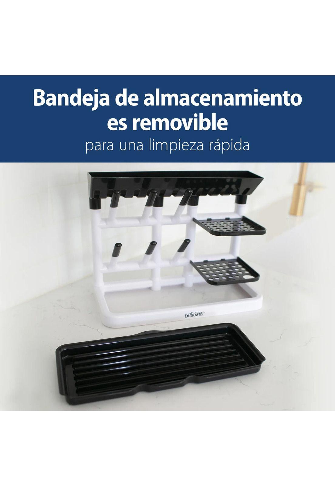 Escurridor Rack Universal Para Mamaderas Dr. Brown's Gris-5