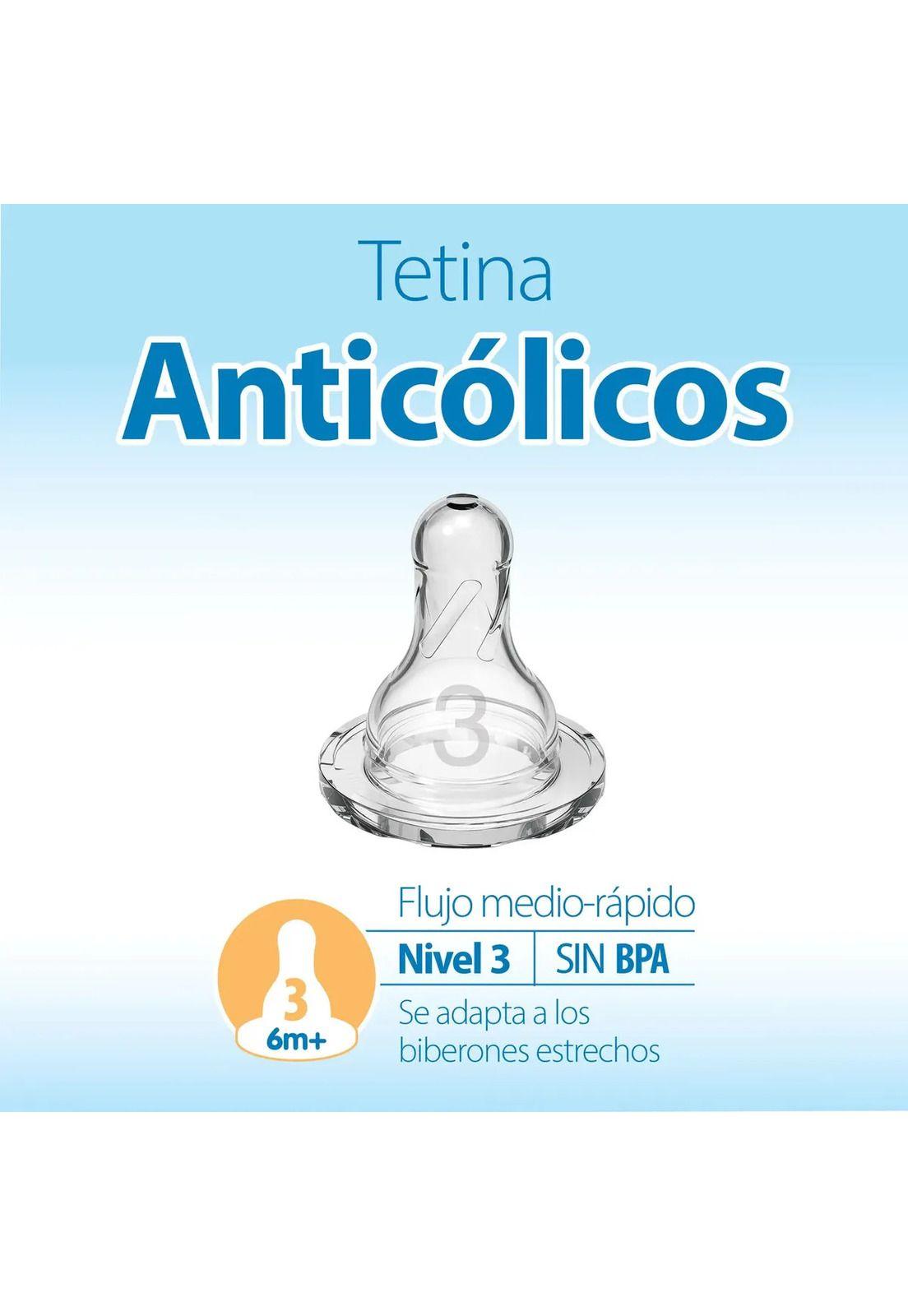 Tetina Mamila 6m+ Dr. Brown's Options+ Estándar 2 Pcs-2