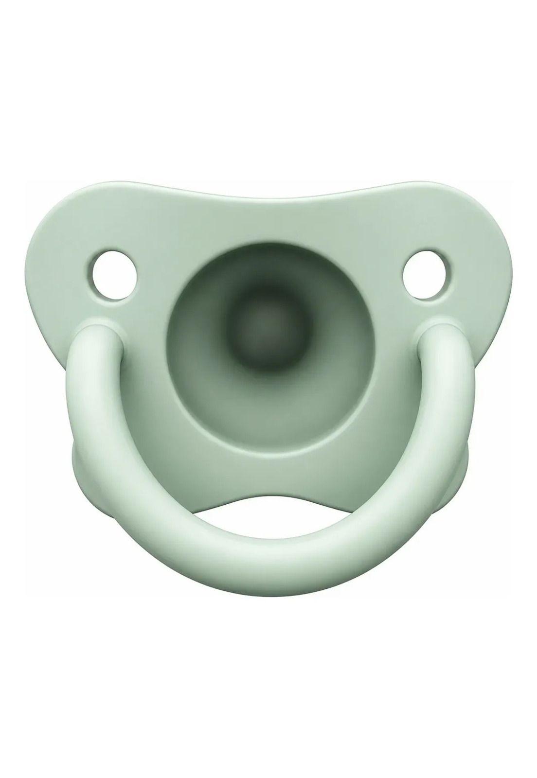 Chupón Silicona Dr Brown's Happypaci 0-6 Meses Azul Verde Azul/verde 0-6 Meses-1