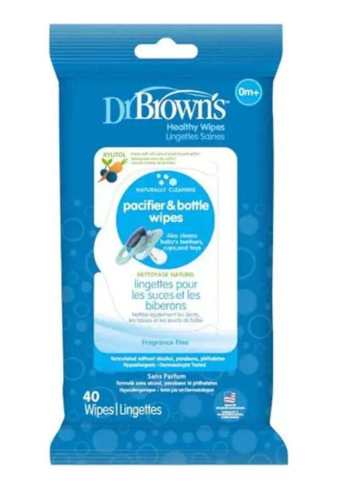 Toallas Limpia Mamaderas Y Chupetes Dr. Brown´s 40unidades-7