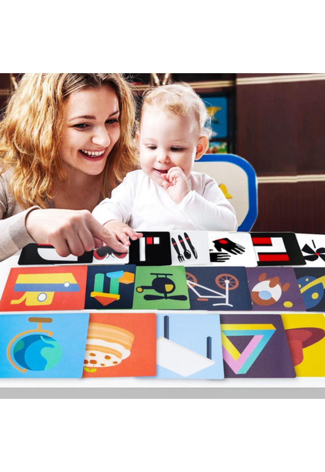 Set Tarjetas De Estimulación Visual Para Bebés 0-36 Meses-6