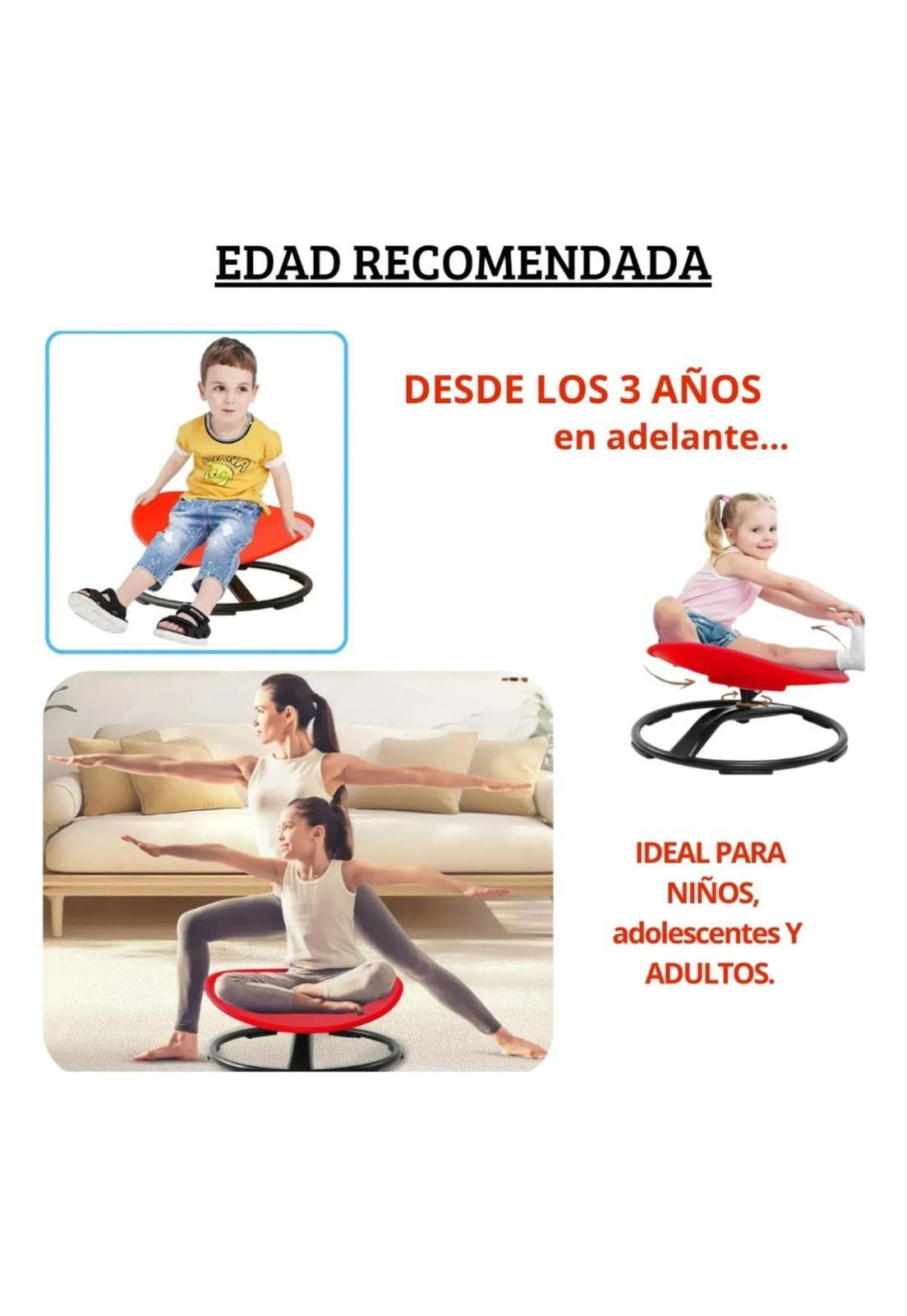 Silla Sensorial Giratoria Niños Autismo Tea Regulación-4