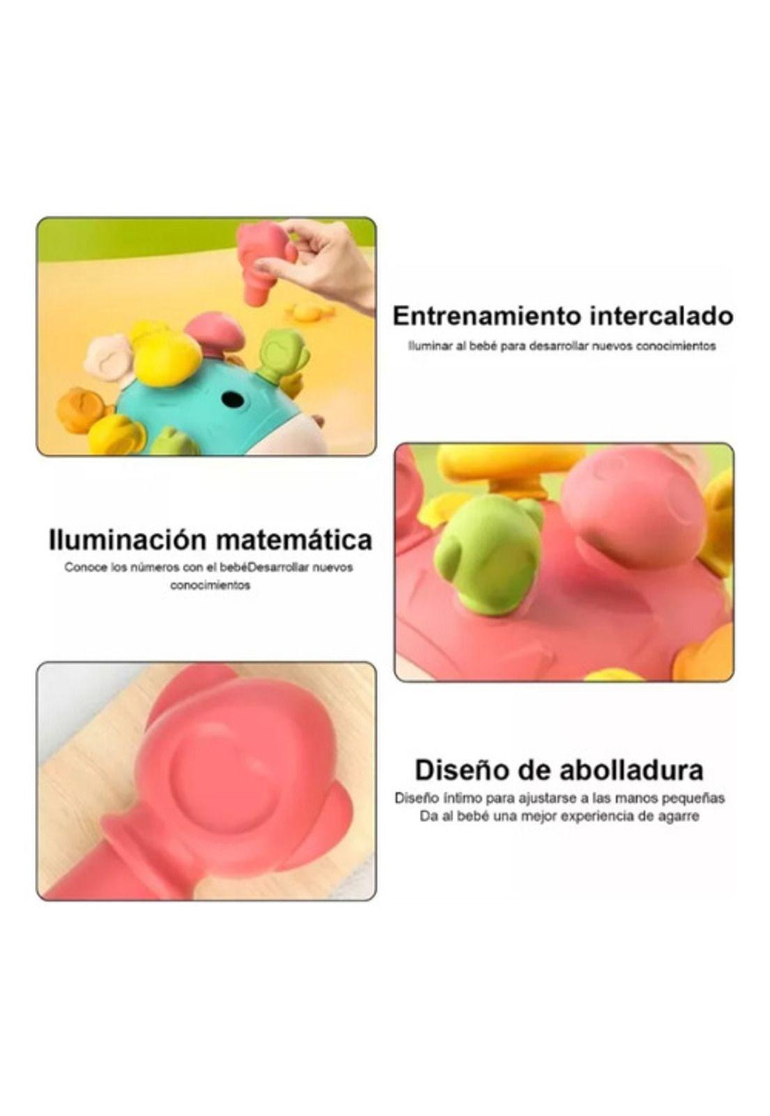 Juguete Pequeño Erizo Educativo Para Bebé Juego De Encaje-8