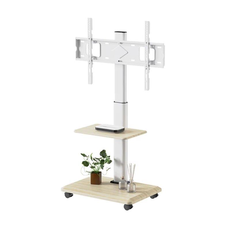 Soporte Tv Rack Movil Con Ruedas 32 A 70 Base Pedestal Metálico-0