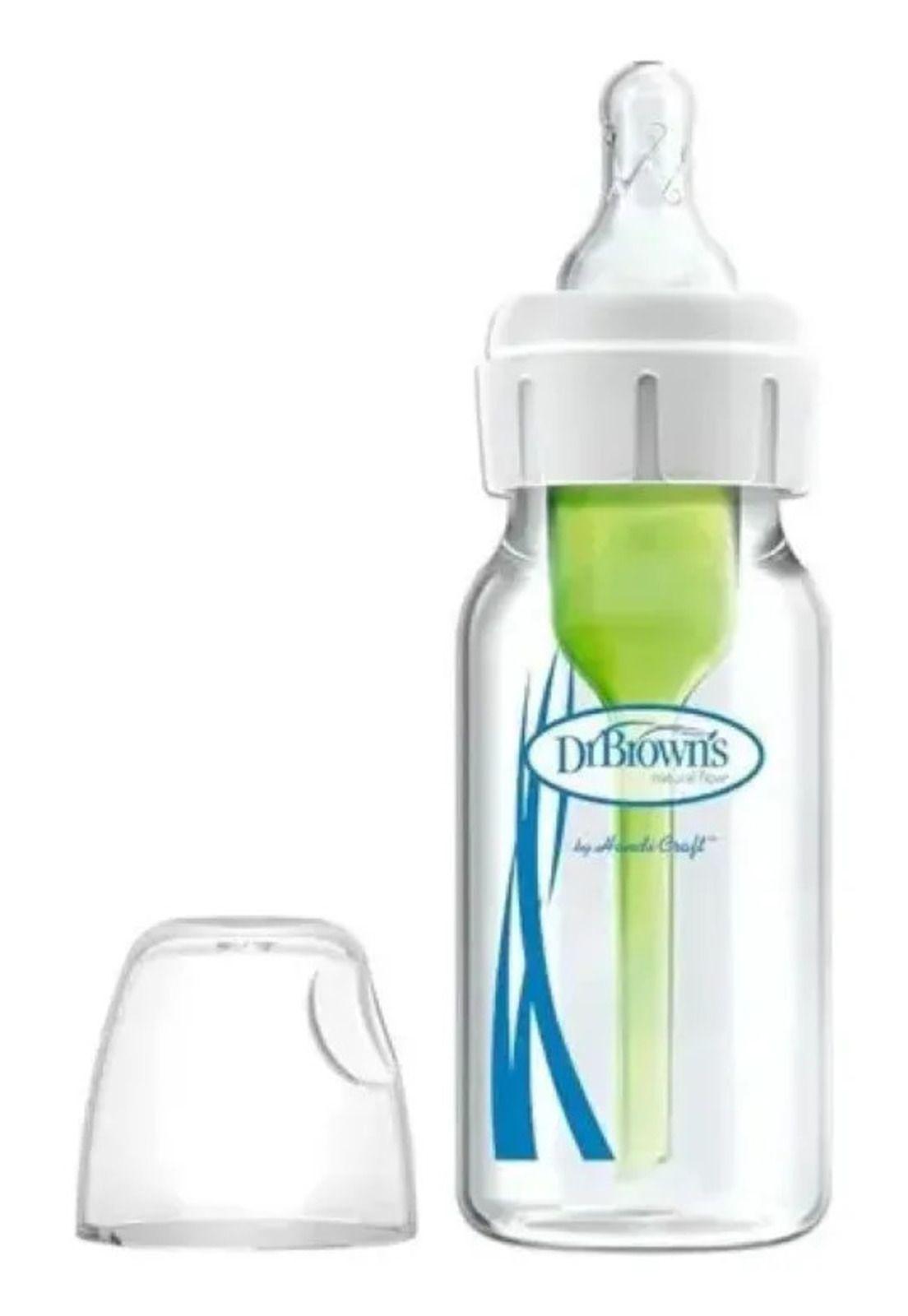 Mamadera Estandar Options+ Vidrio 120ml Dr. Brown´s-2
