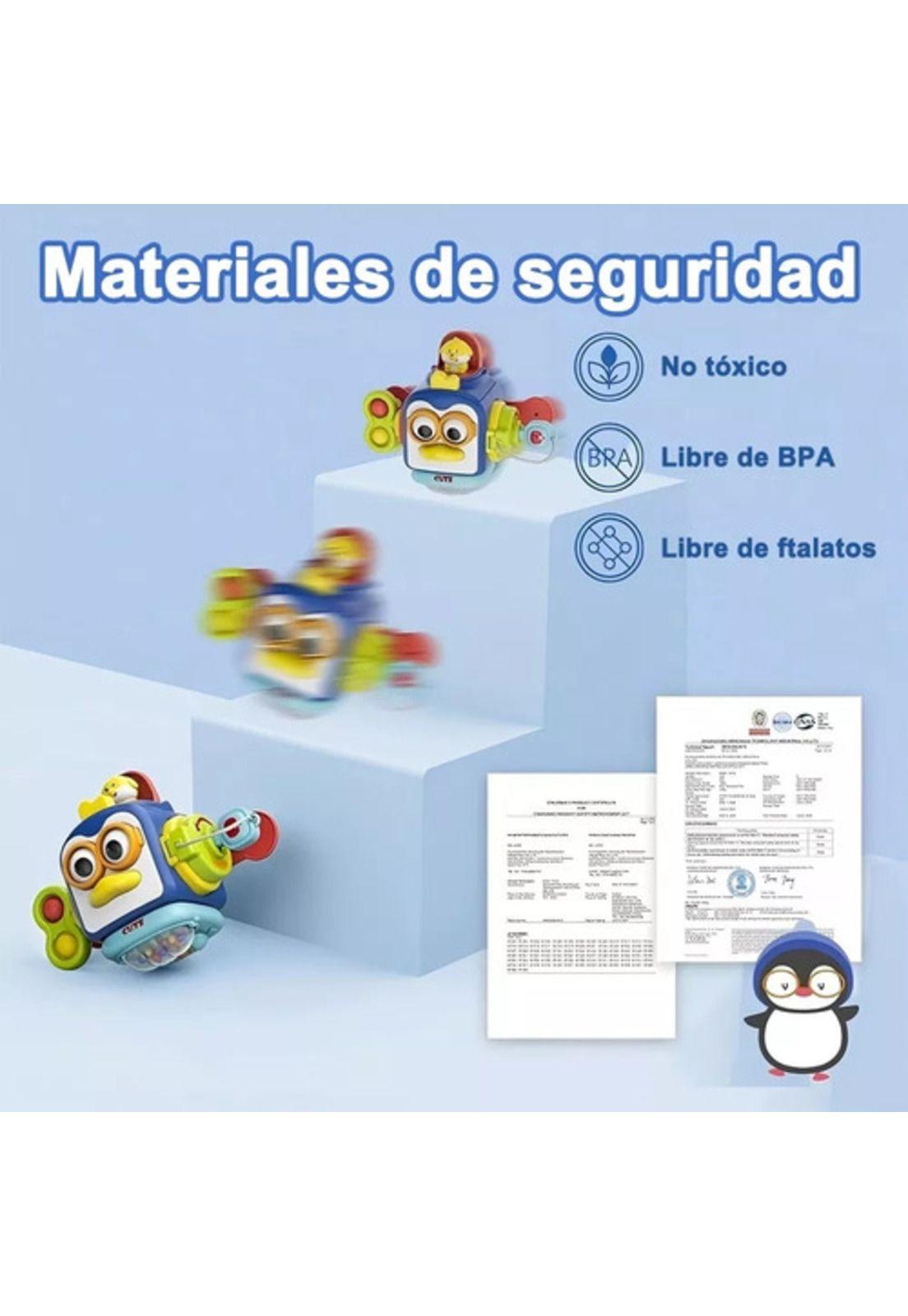 Juguete Montessori Cubo De Actividades 6 En 1 Para Bebe-4