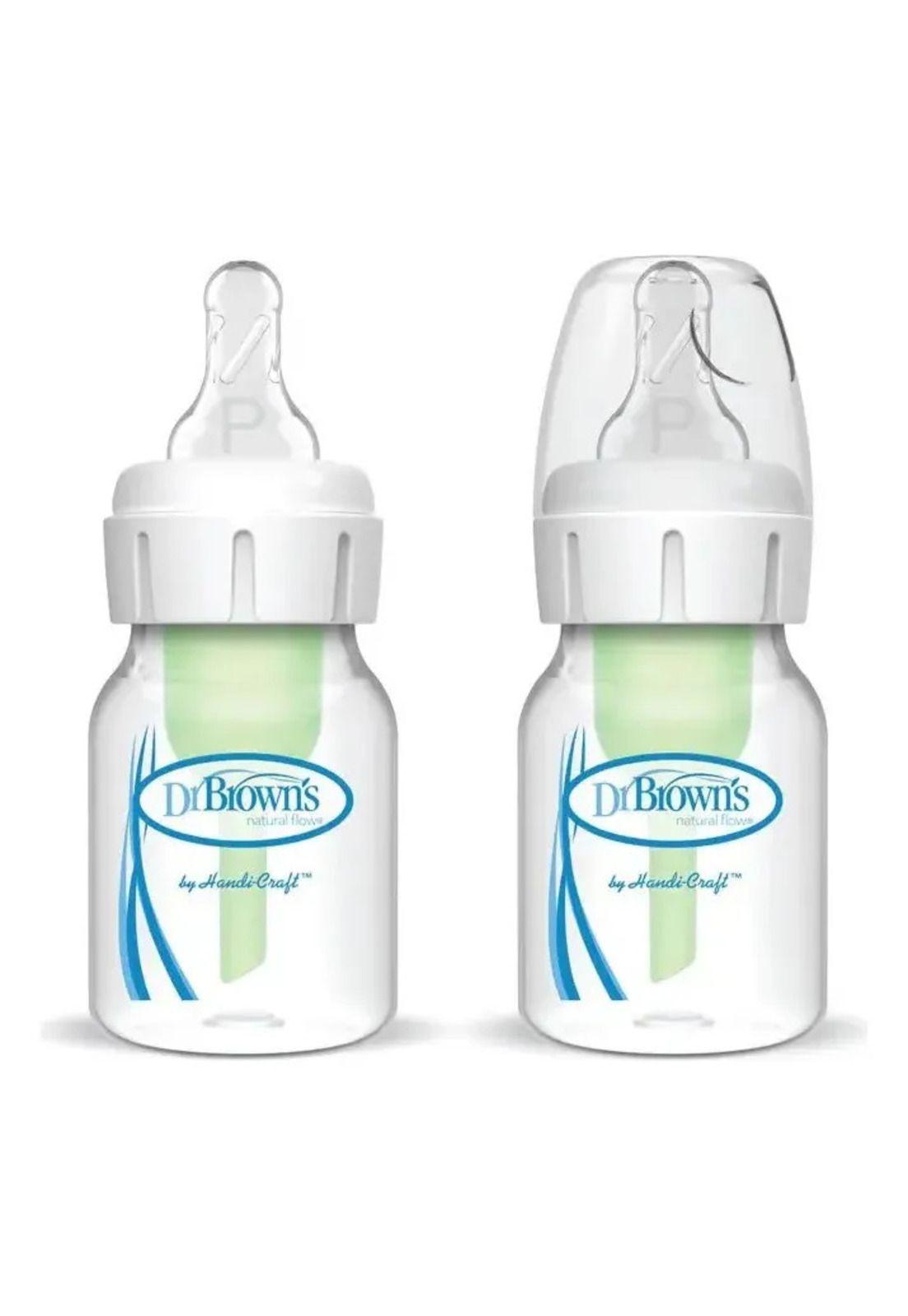 2 Biberones Dr Brown´s De 120ml 2 Oz Para Prematuro Y Rn-2