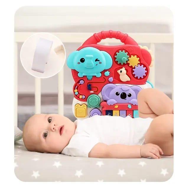 Mesa de juegos interactiva Musical 2 en 1 para niña-4