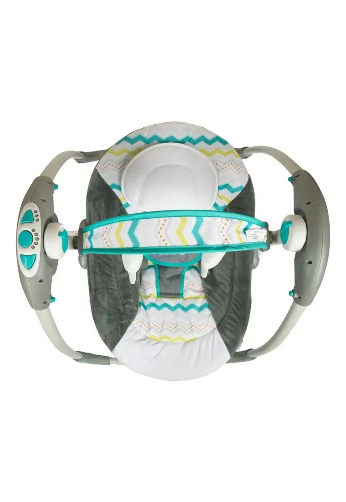 Silla Mecedora Para Bebés Con Asiento Reclinable Portátil-3