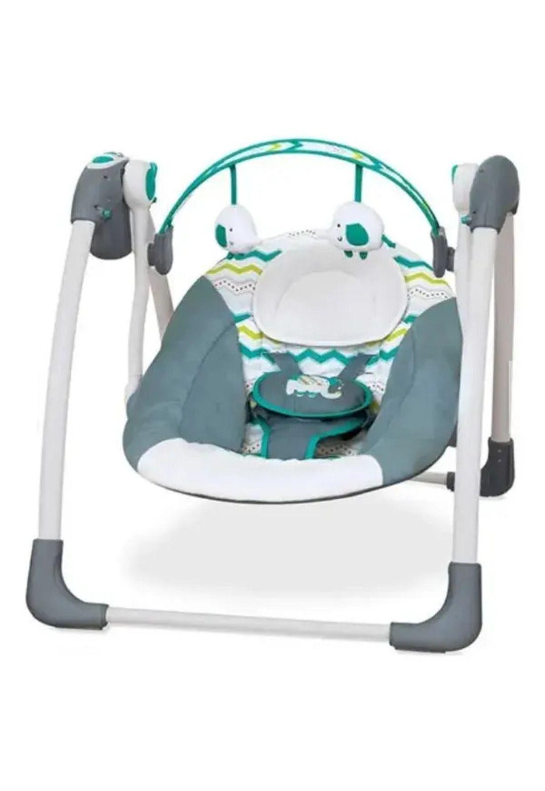 Silla Mecedora Para Bebés Con Asiento Reclinable Portátil-5