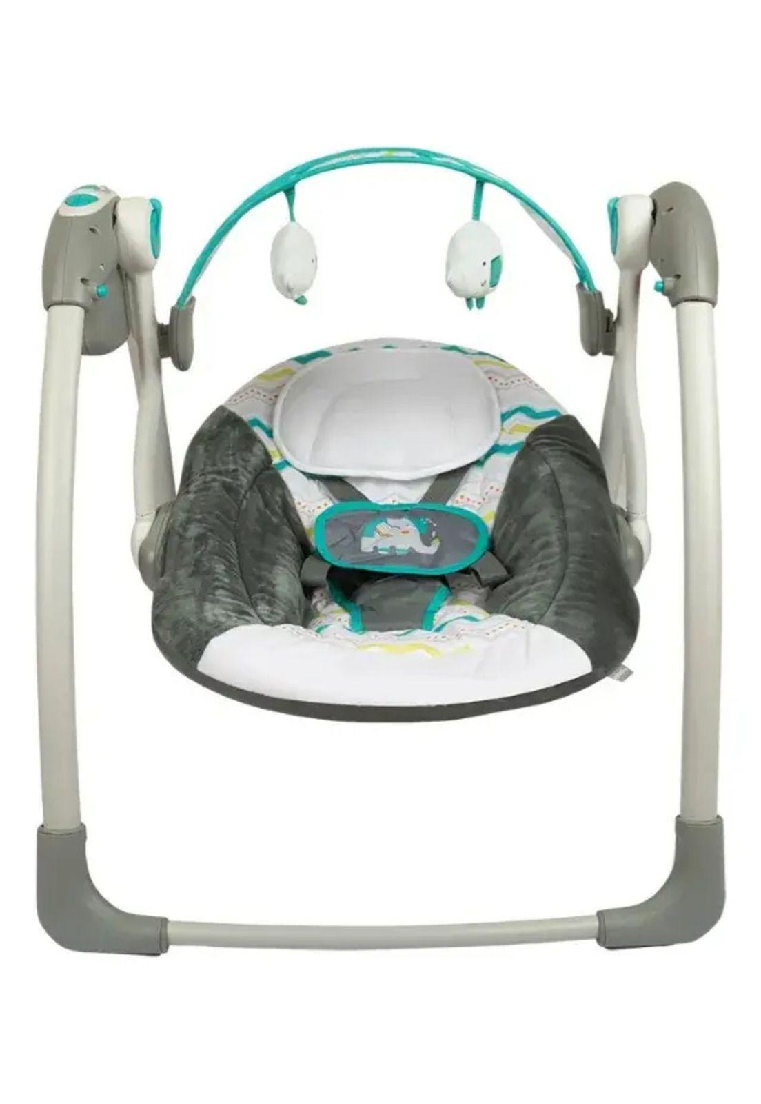 Silla Mecedora Para Bebés Con Asiento Reclinable Portátil-7