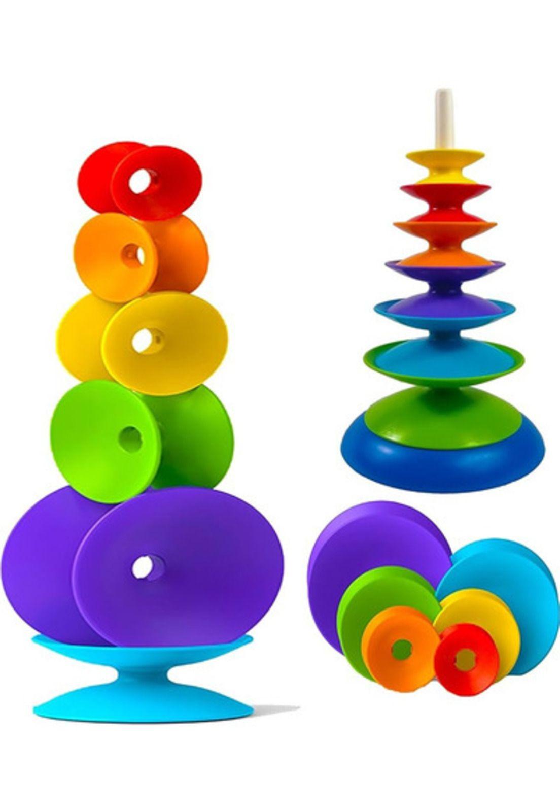 Juego Apilable Didáctico Montessori Para Bebe-0