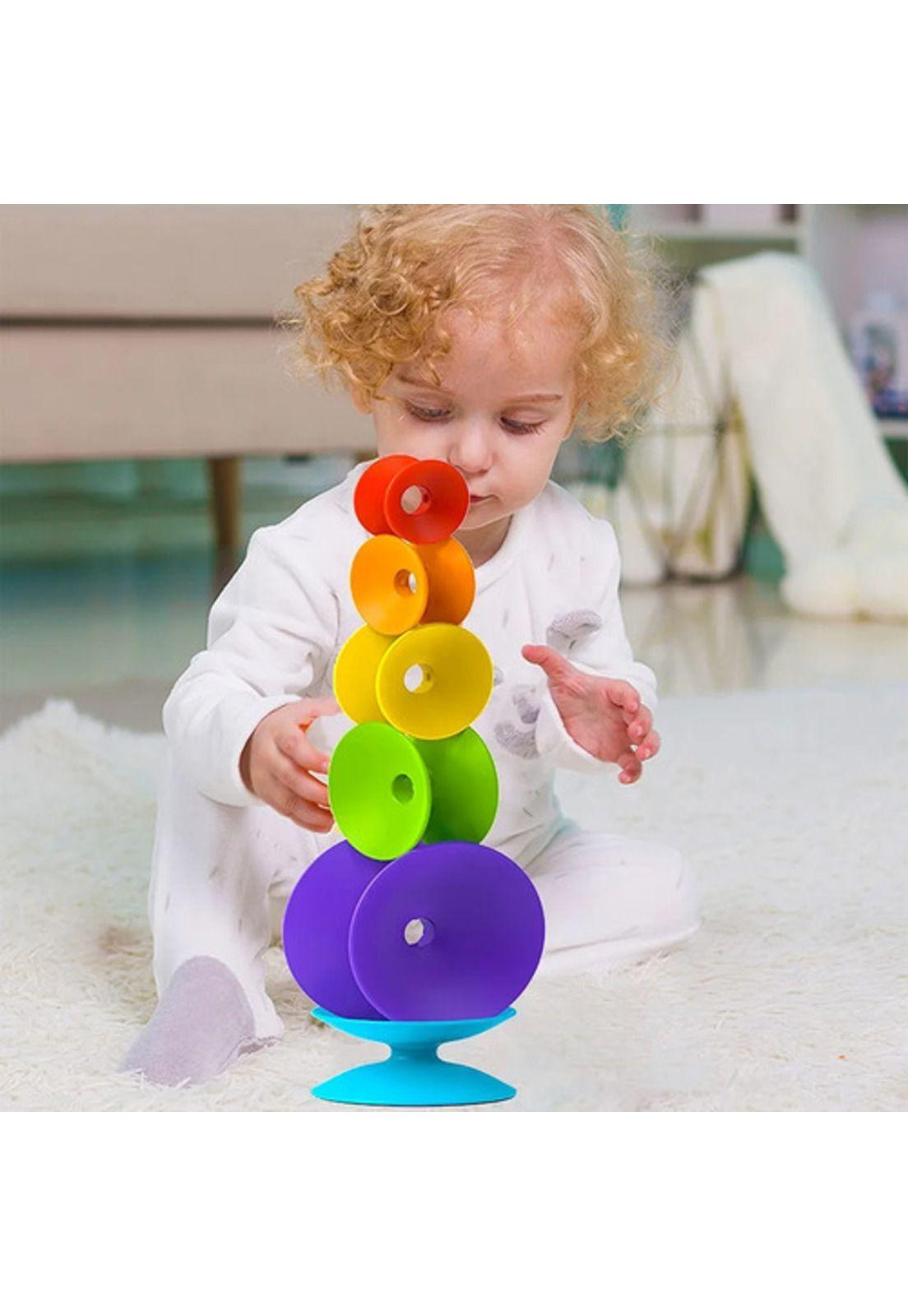 Juego Apilable Didáctico Montessori Para Bebe-3