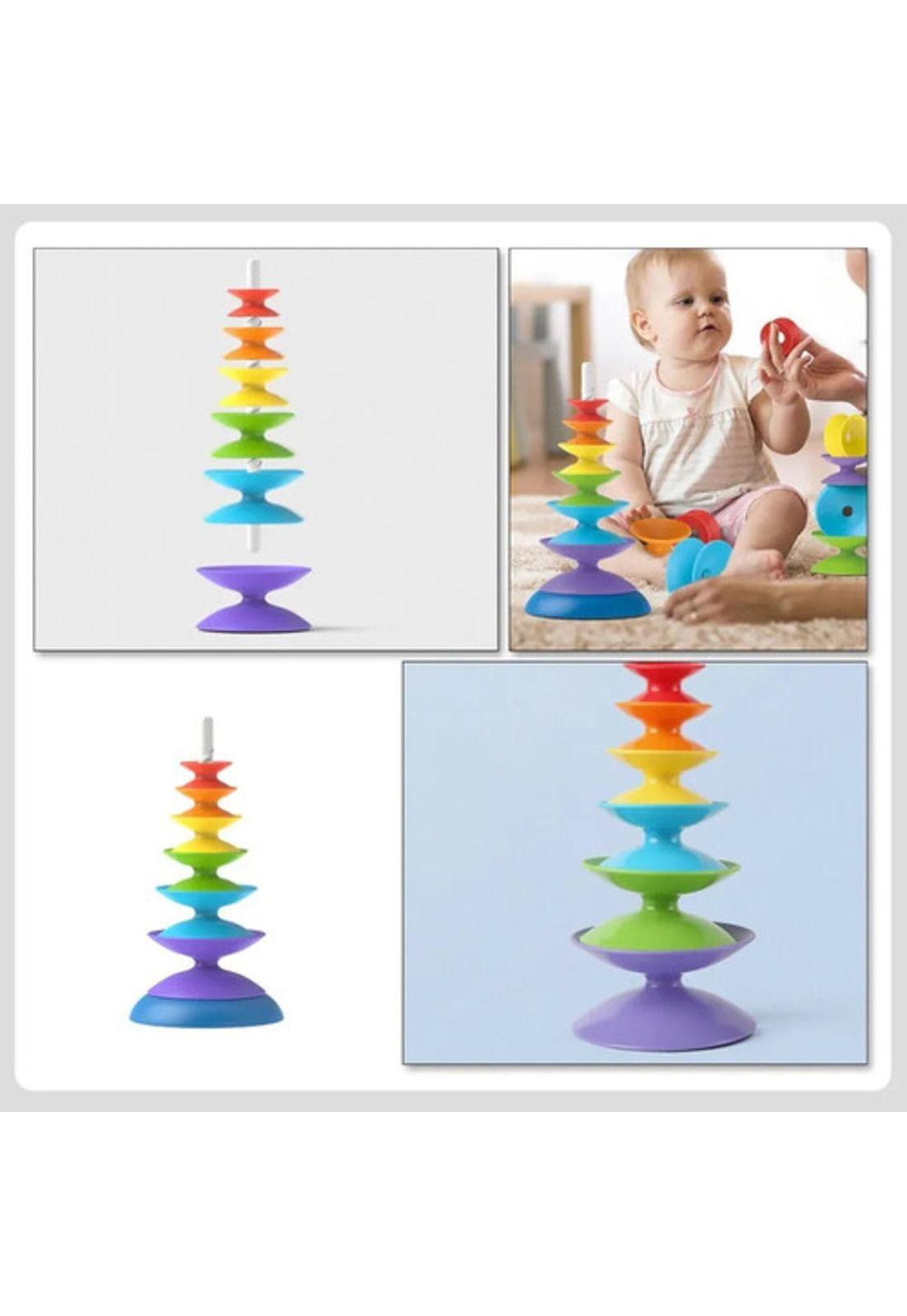 Juego Apilable Didáctico Montessori Para Bebe-5
