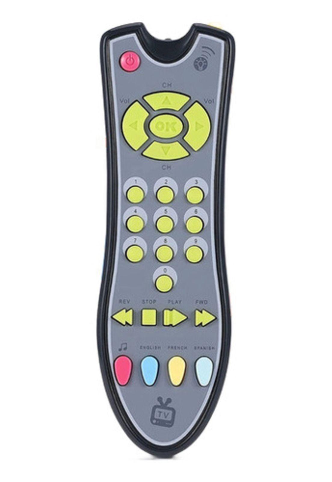 Control Remoto Televisor De Juguete Sonidos Y Luces Niños-2