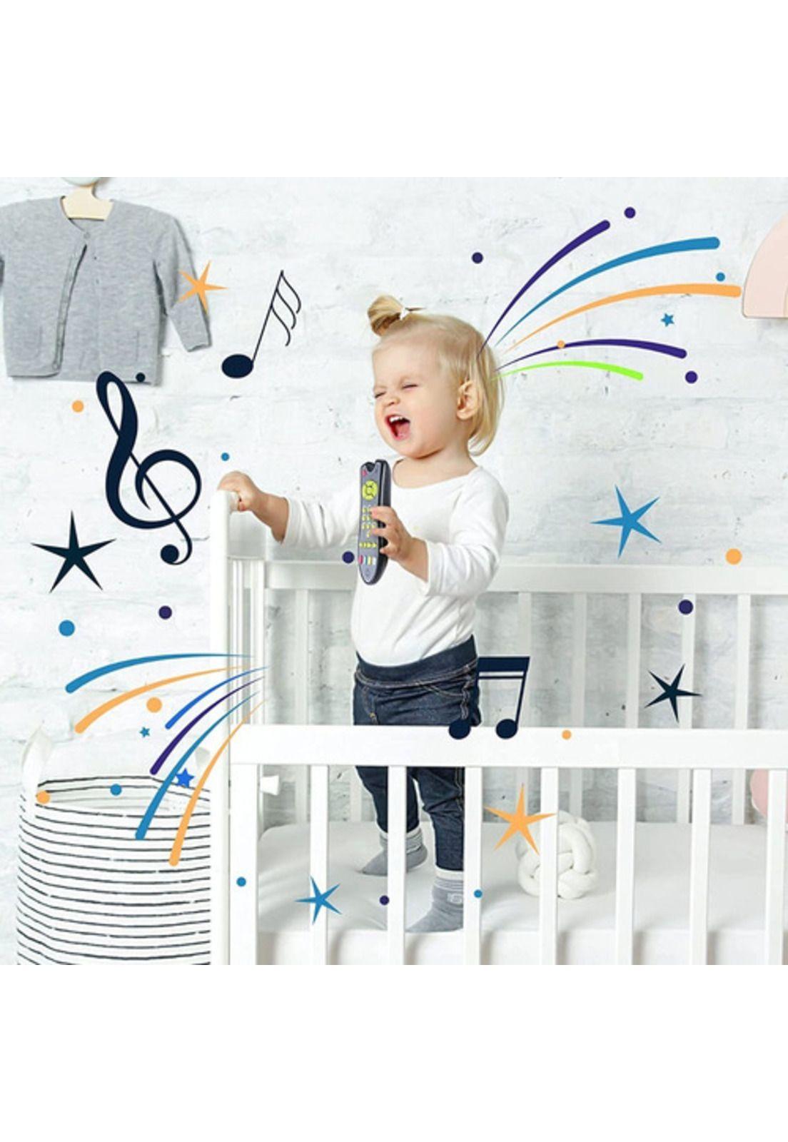 Control Remoto Televisor De Juguete Sonidos Y Luces Niños-8