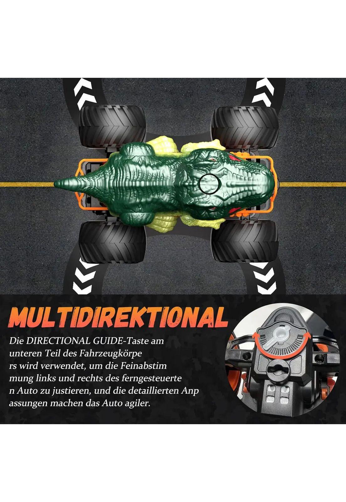 Dinosaurio Auto Control Remoto Recargable Carro Juguete Niño-7
