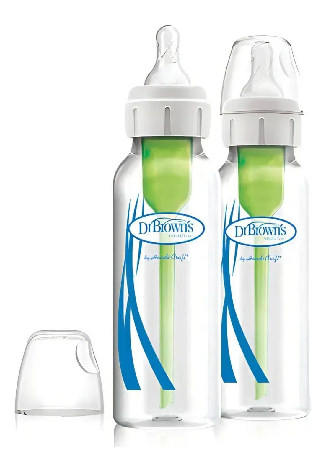 Pack 2 Mamaderas Dr Brown's Options+ Anticolico Vidrio 250ml-2