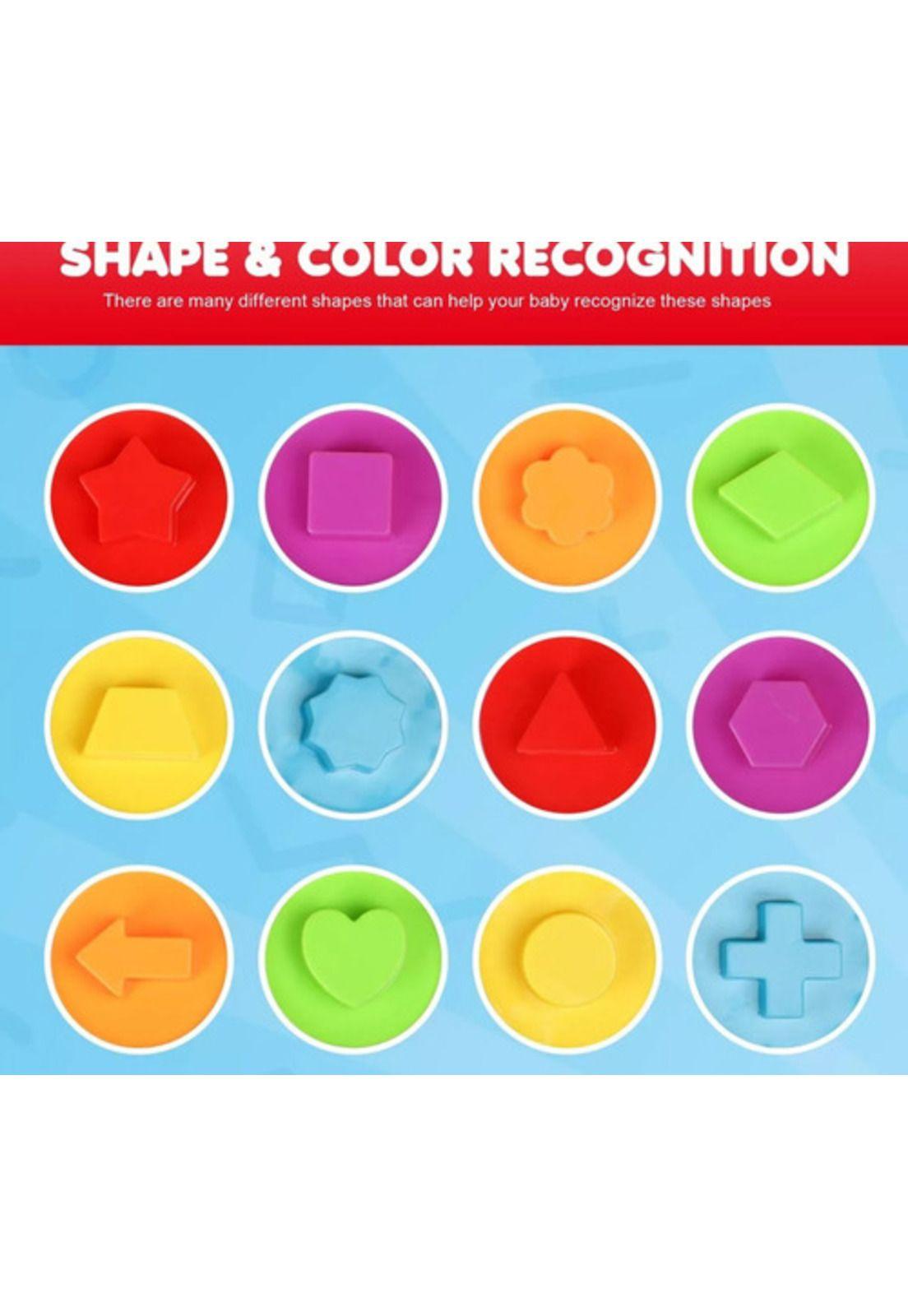Juguete Para Niños Huevos Montessori Snap Colores Y Formas-2