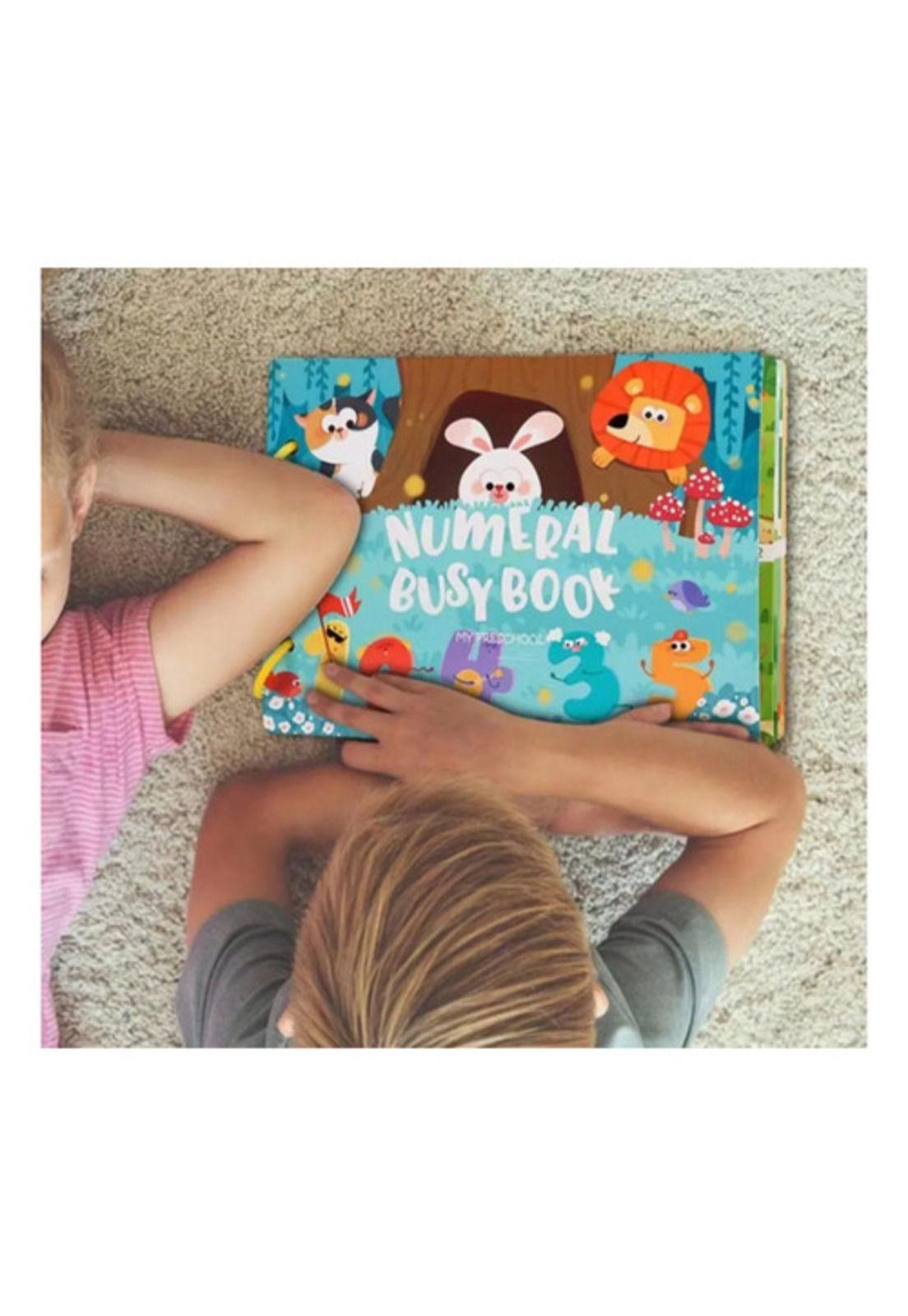 Libro Sensorial Didáctico Montessori Con Velcro Niños-5