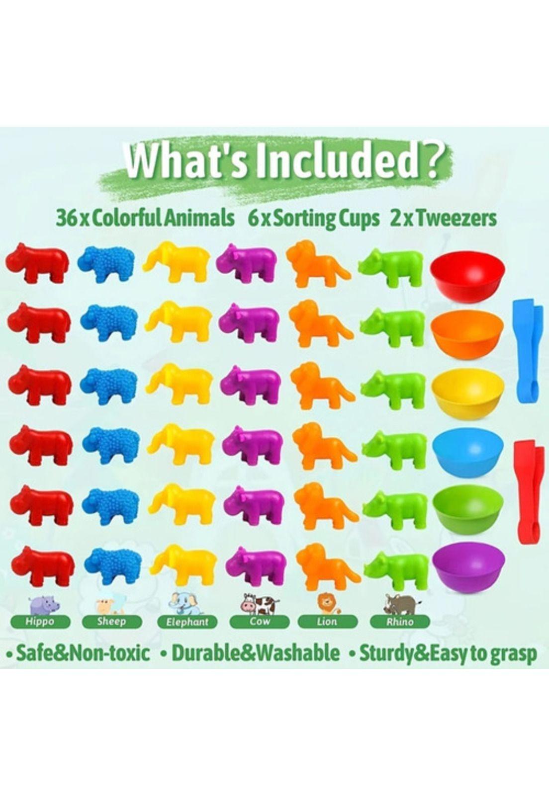 Juguete De Clasificación Colores Y Forma Montessori Niño-2