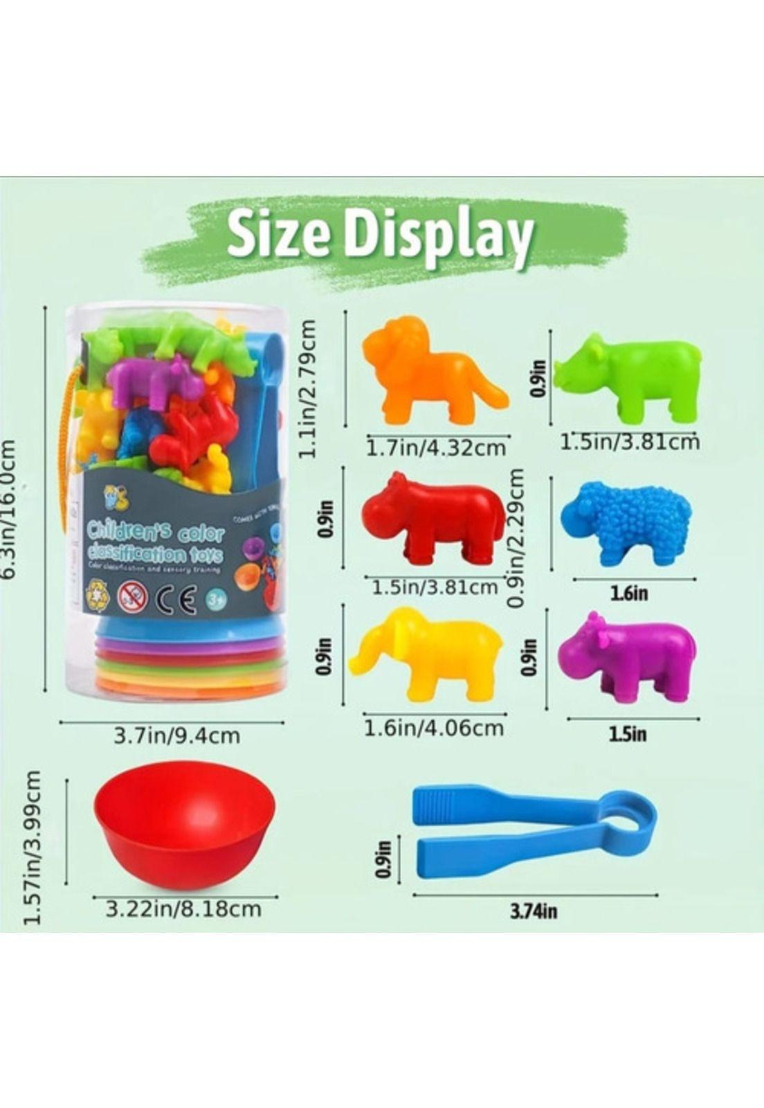 Juguete De Clasificación Colores Y Forma Montessori Niño-3