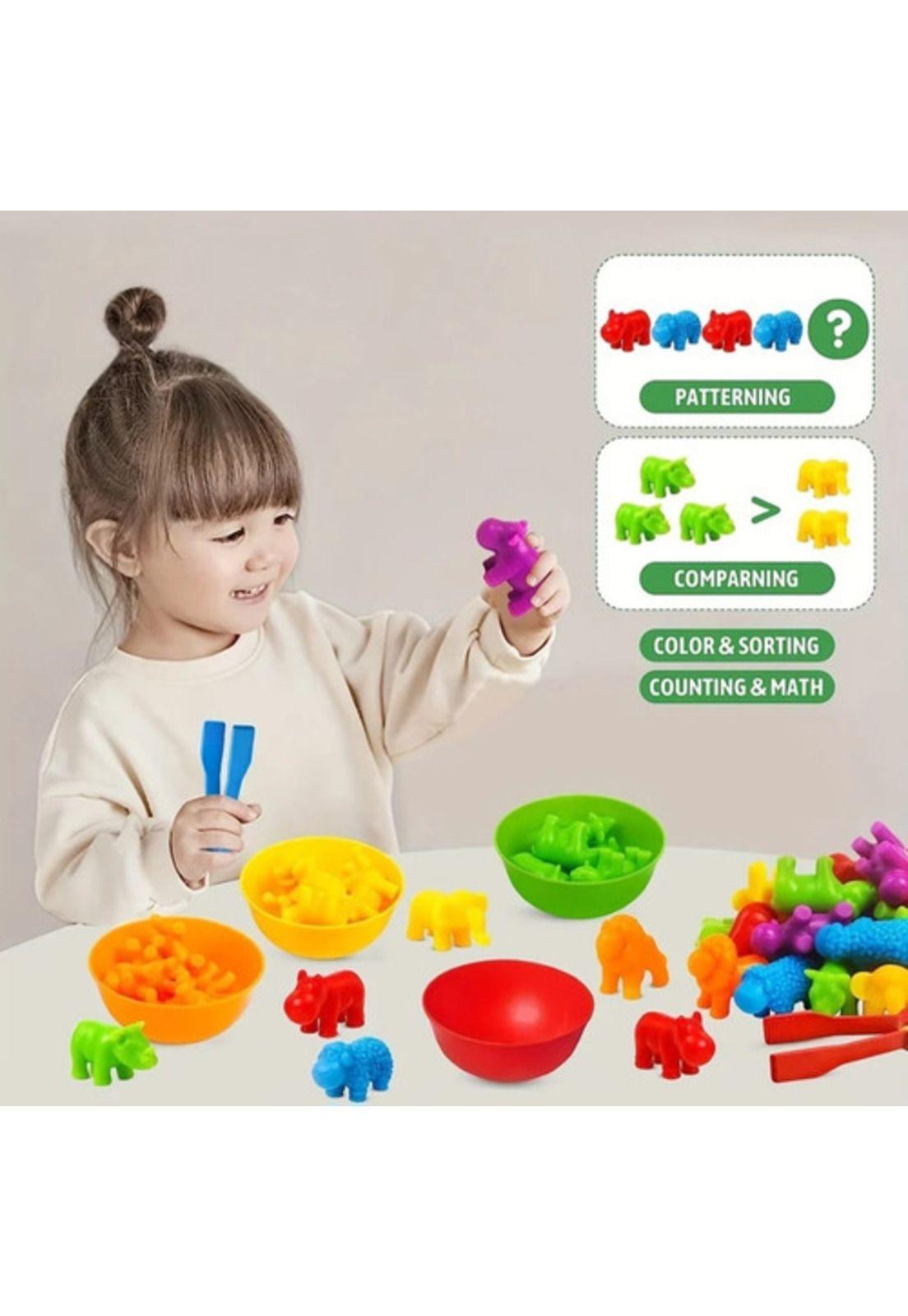 Juguete De Clasificación Colores Y Forma Montessori Niño-5