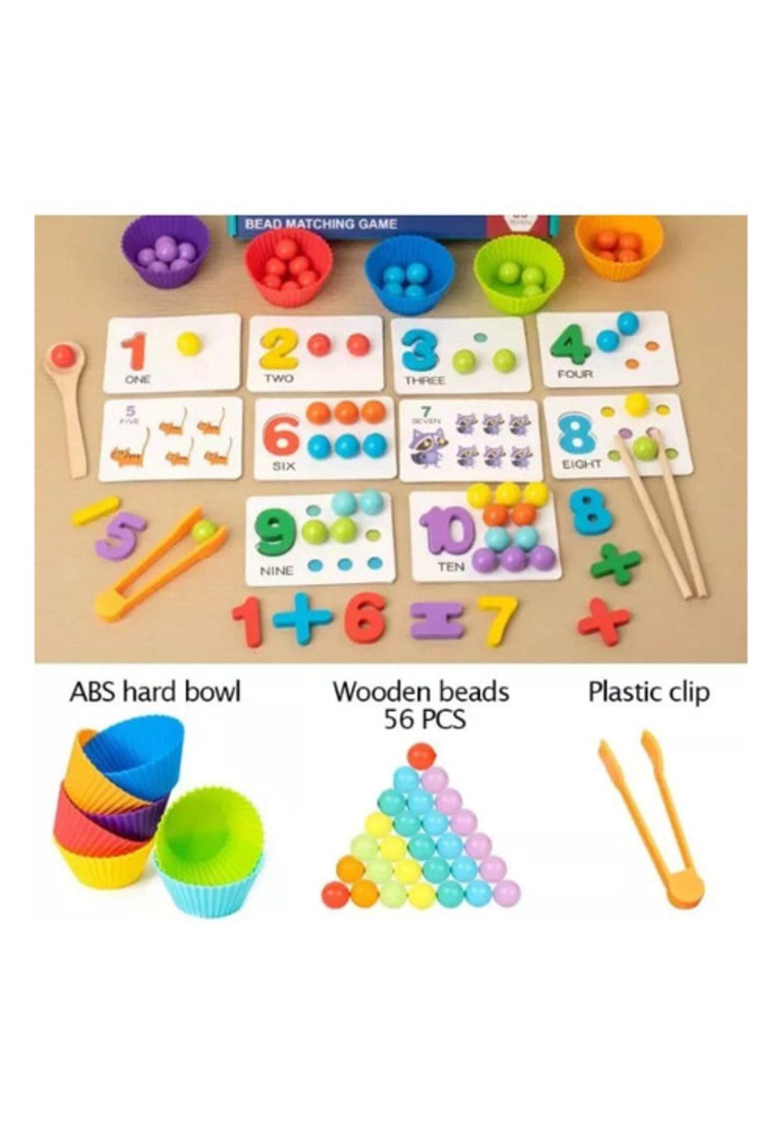 Juego Montessori Matemáticas Didáctico Motricidad Para Niños-4