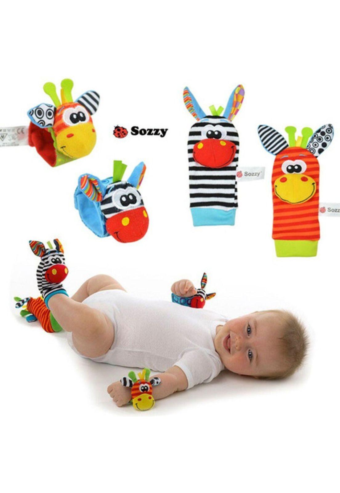 Pack Sensorial Bebe 0 A 6 Meses - 5 Juguetes-5