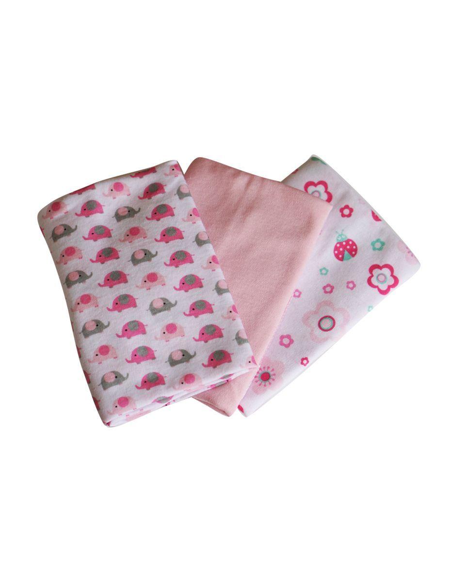 Set de Tres Tutitos Para Bebé Rosado-0