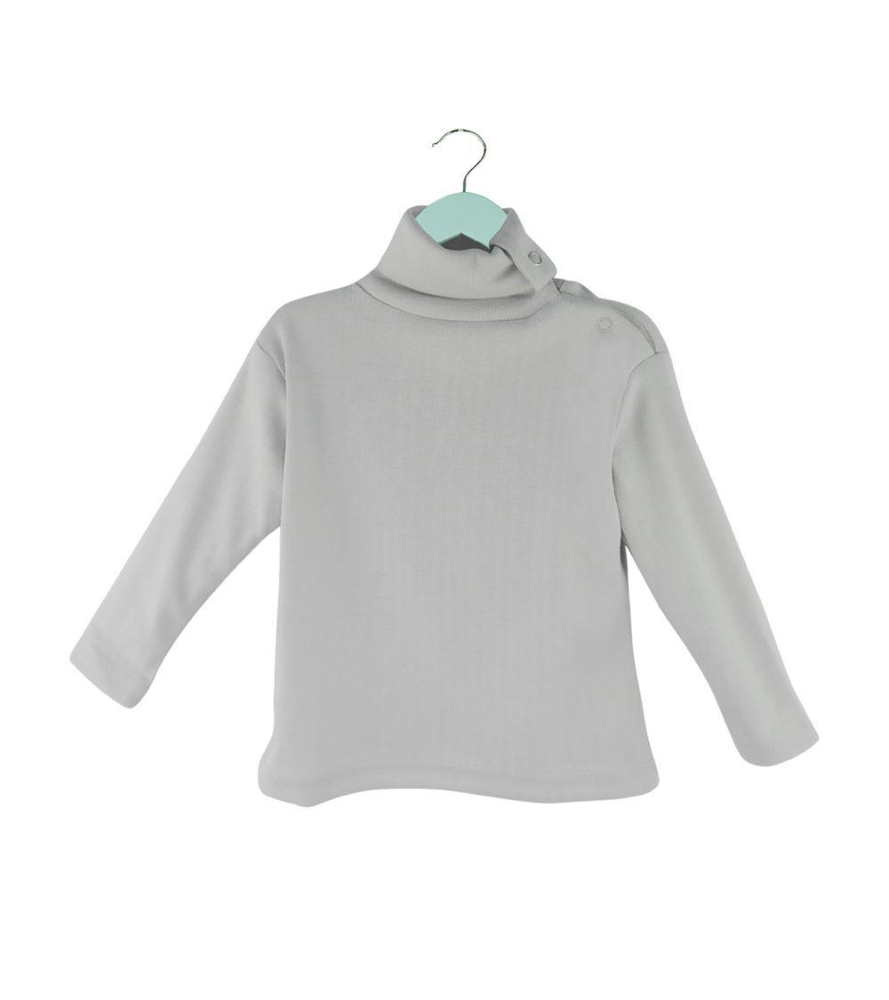 Beatle De Algodón Cuello Alto Gris Pumucki-1