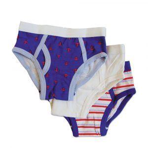 Set de Tres Calzoncillos Azul Para Niño Pumucki-0
