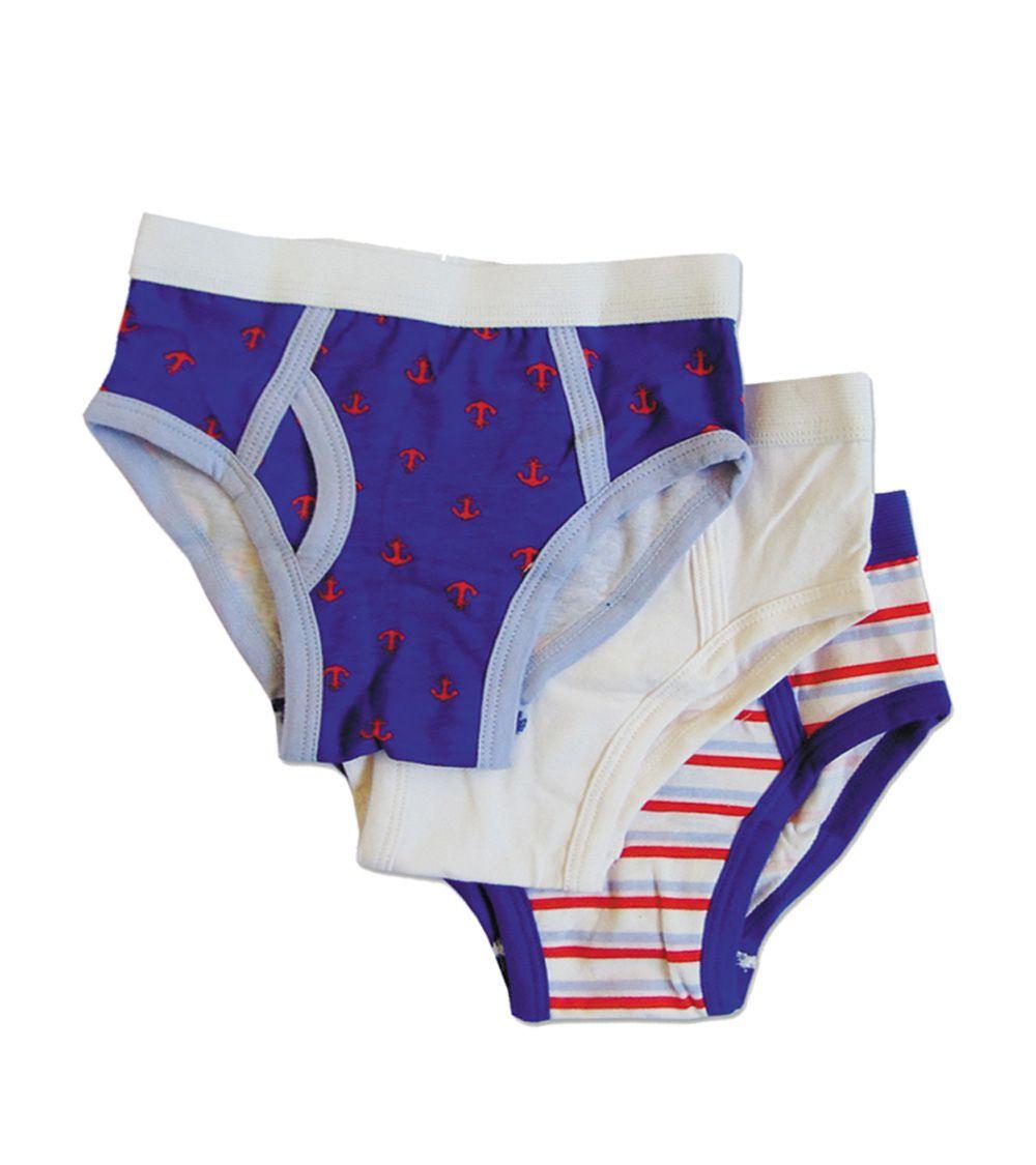 Set de Tres Calzoncillos Azul Para Niño Pumucki-1