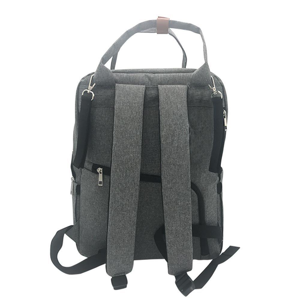 Bolso Mochila Multifuncional Gris-1