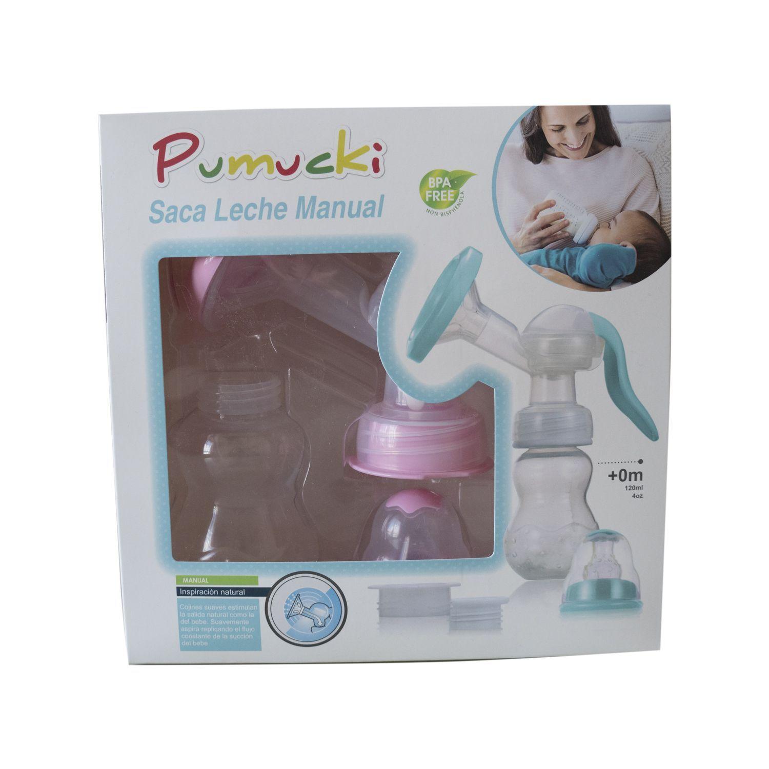 Saca Leche Premium Manual Rosa Pumucki-2