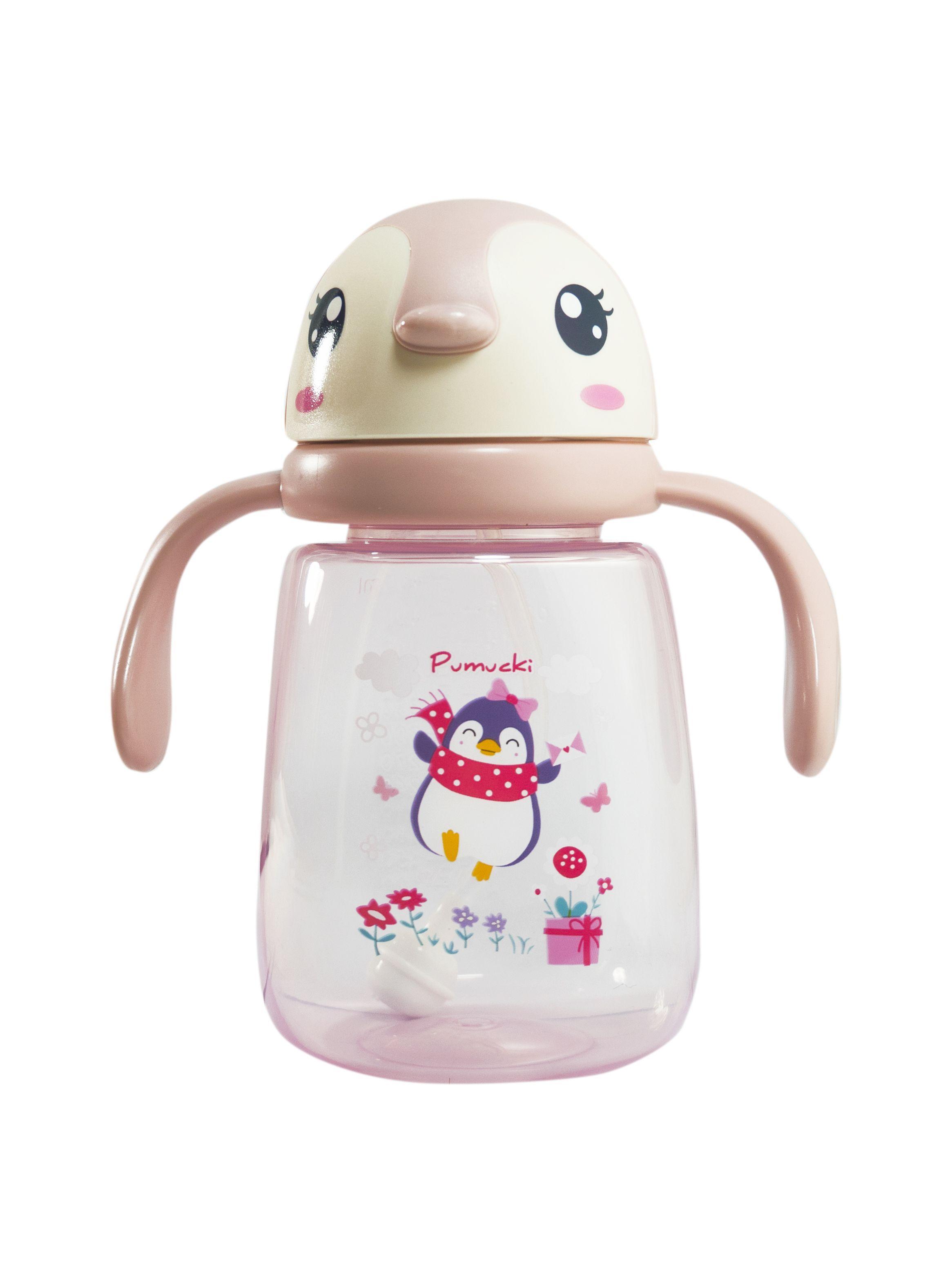 Vaso bombilla de Silicona Rosa-0