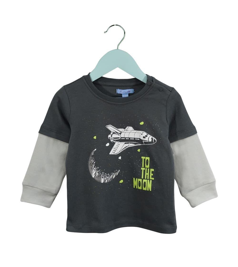 POLERA MANGA LARGA NIÑO SPACIAL-0