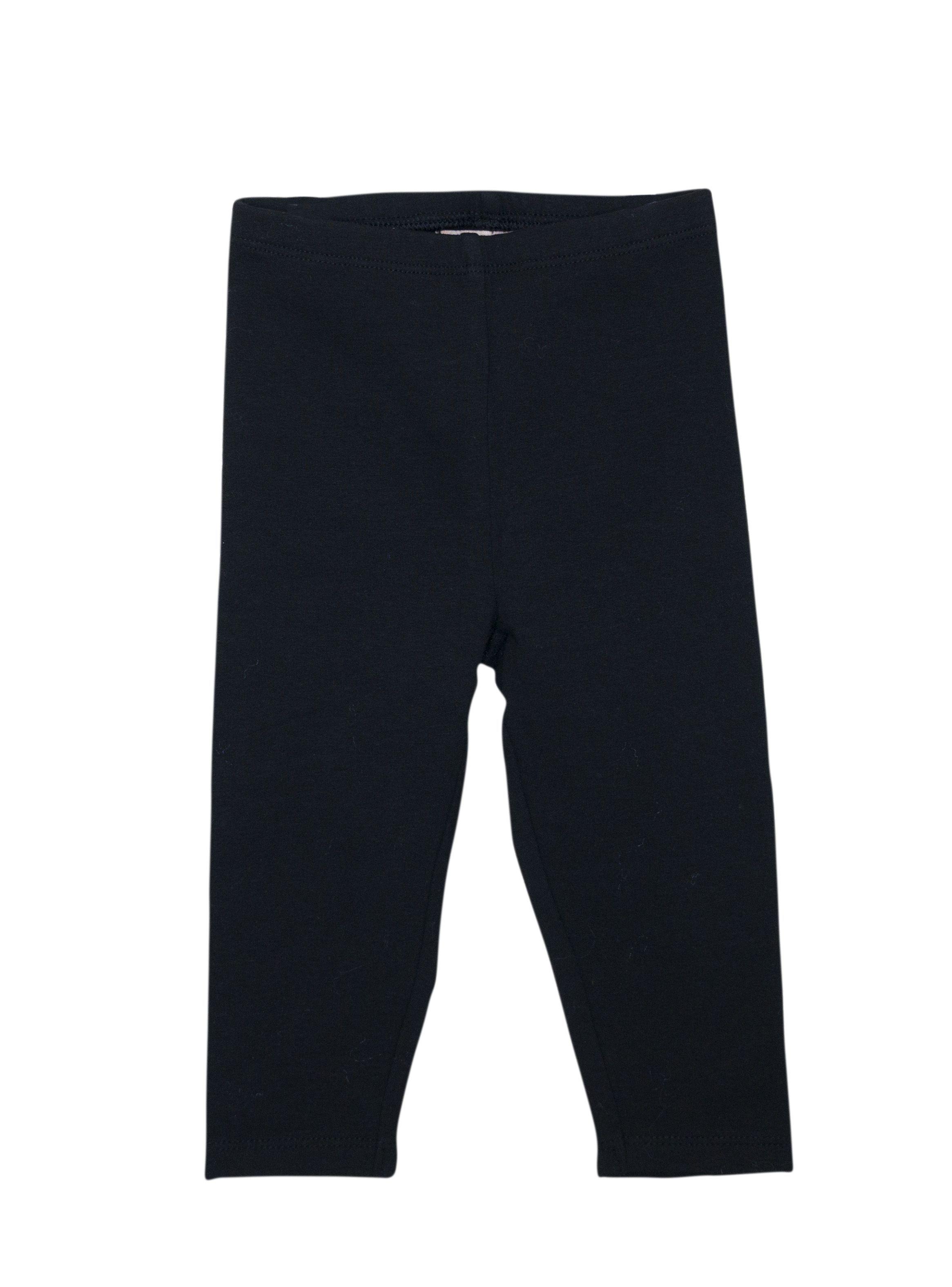 Calza Elasticada de Algodón Negro Pumucki-1