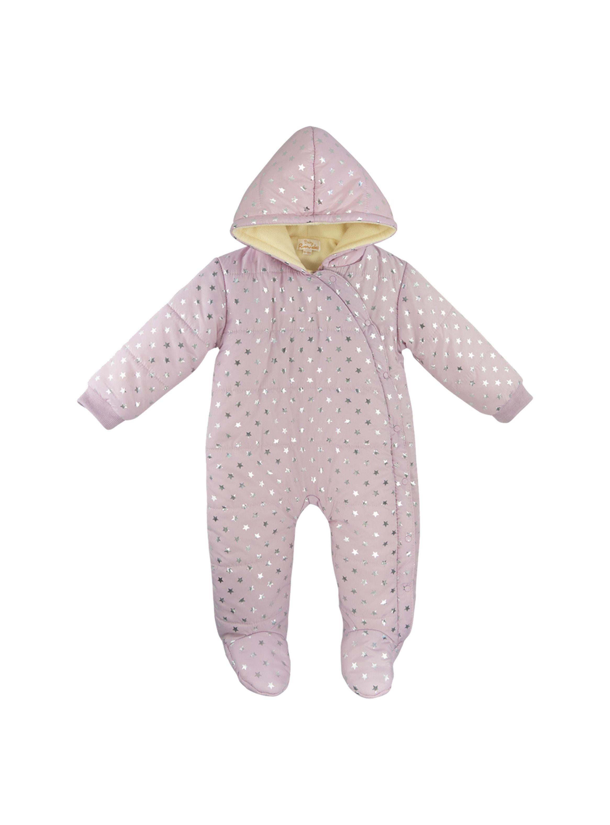Parka Enterito Invierno Rosa-1