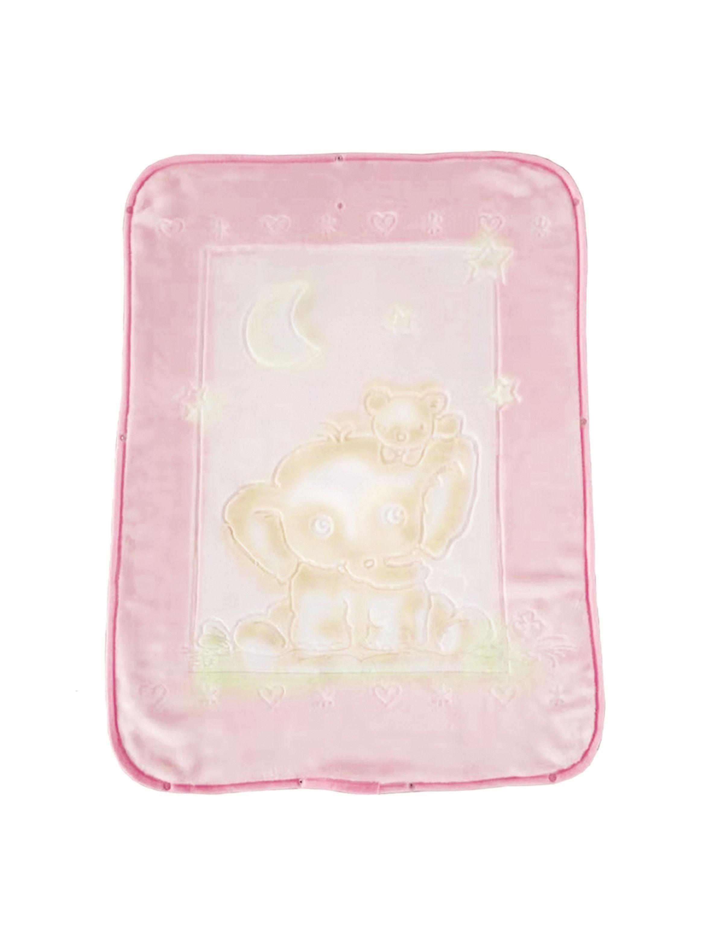 Batamanta Para Bebé con Relieve Rosada-1