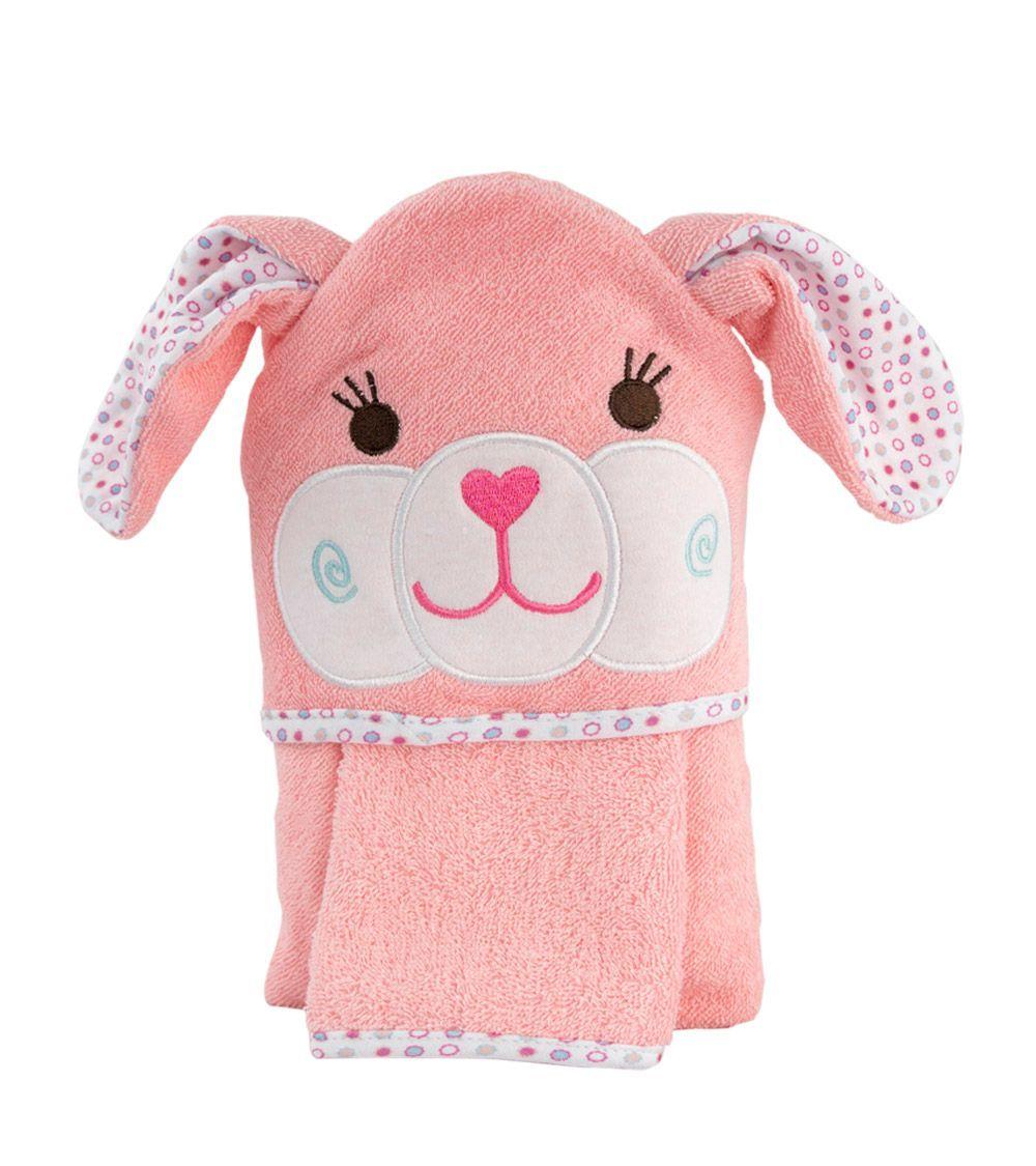 Set de Toallas para Baño Para Bebé Rosa-0