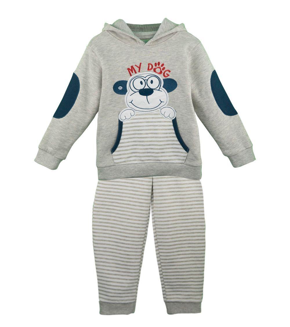 Buzo Dog Grey Para Niño Pumucki-0