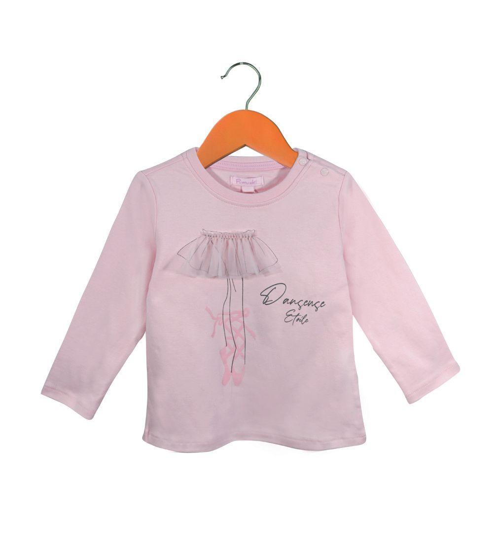 Polera Manga Larga Niña Tutu Pumucki-1