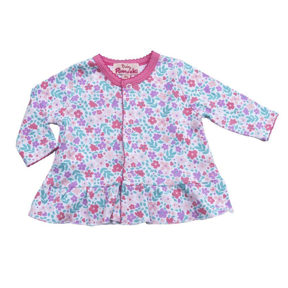 Conjunto de Algodón Rosa Elefante para Bebé Pumucki-1