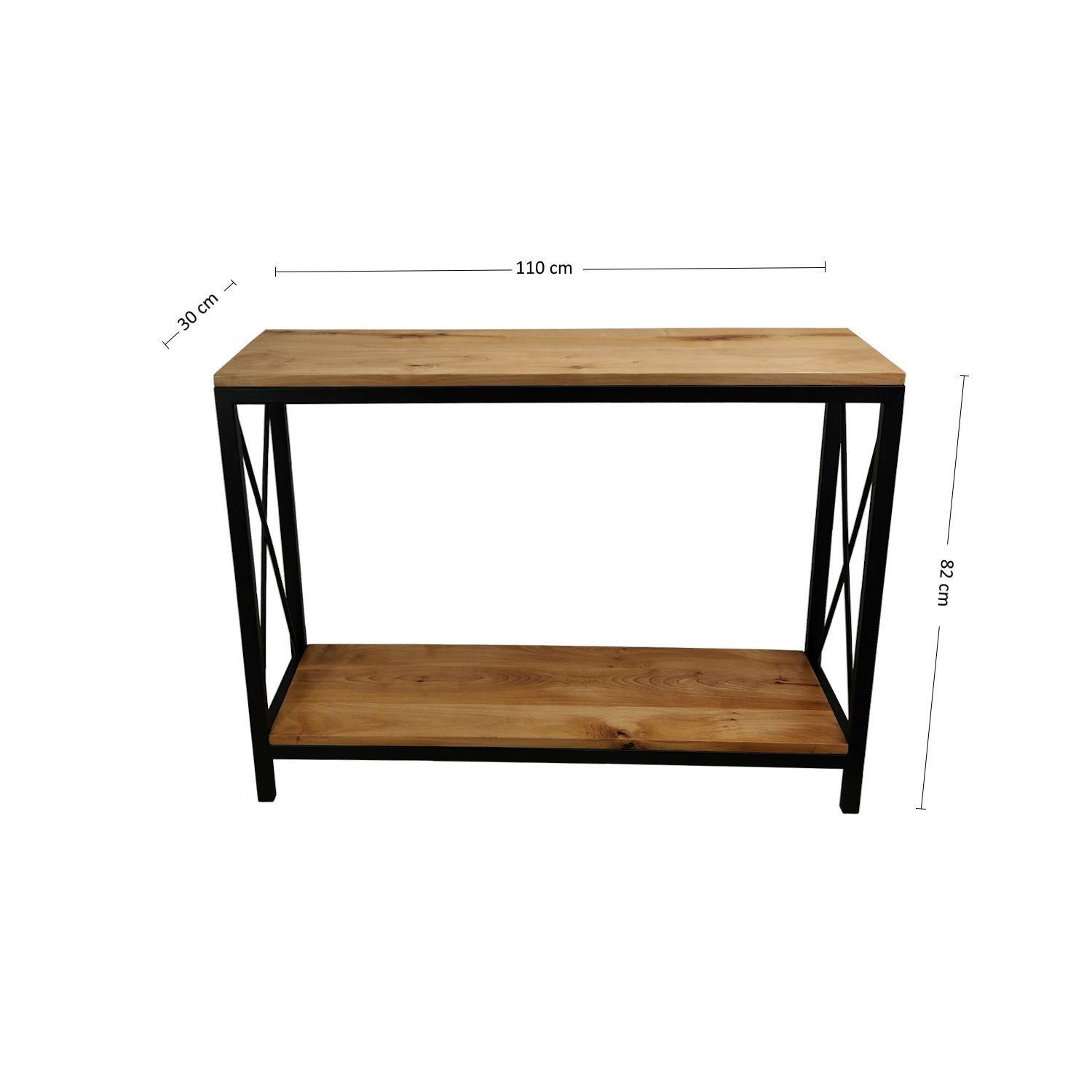 Mesa arrimo de roble Granada M-4
