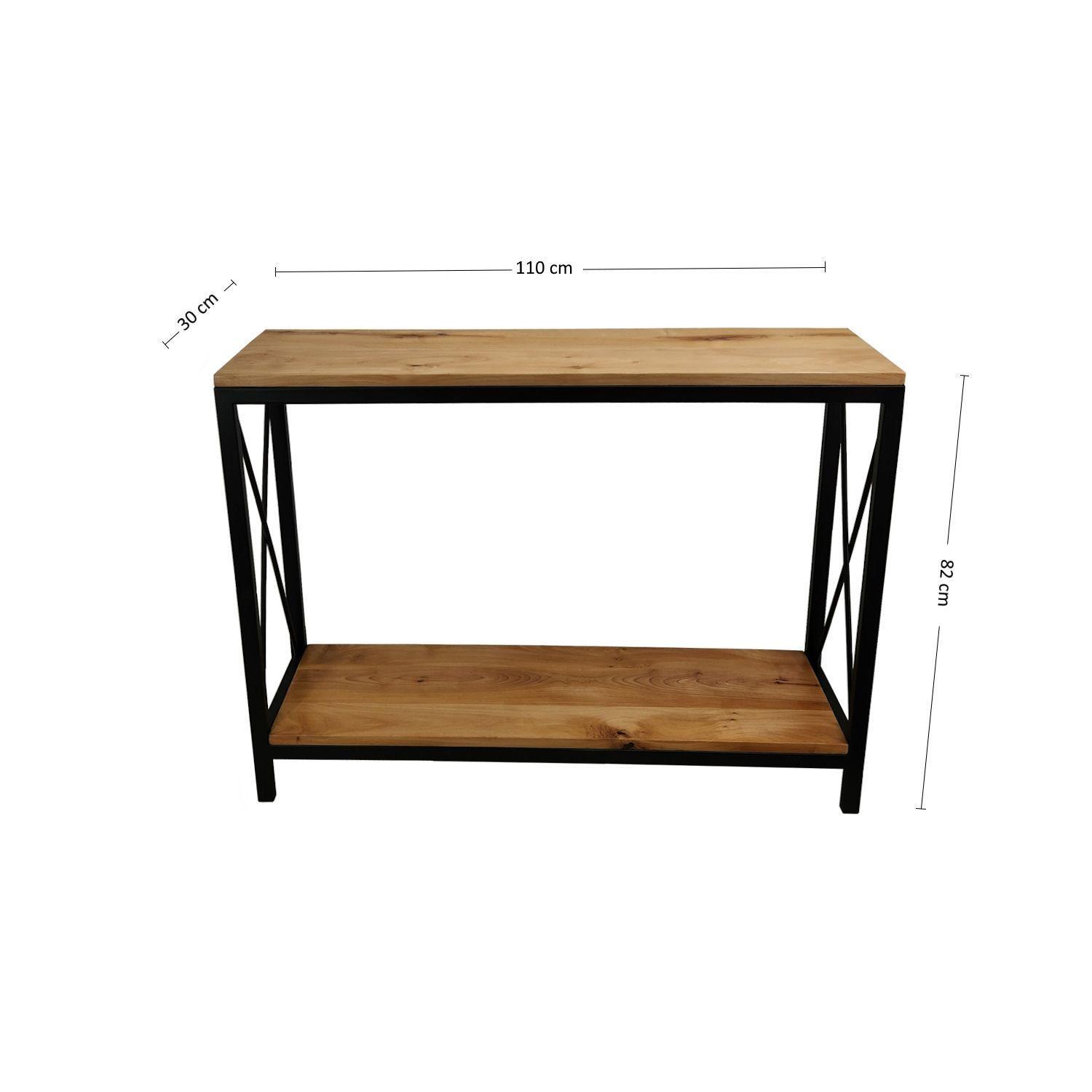 Mesa arrimo de roble Granada M-5