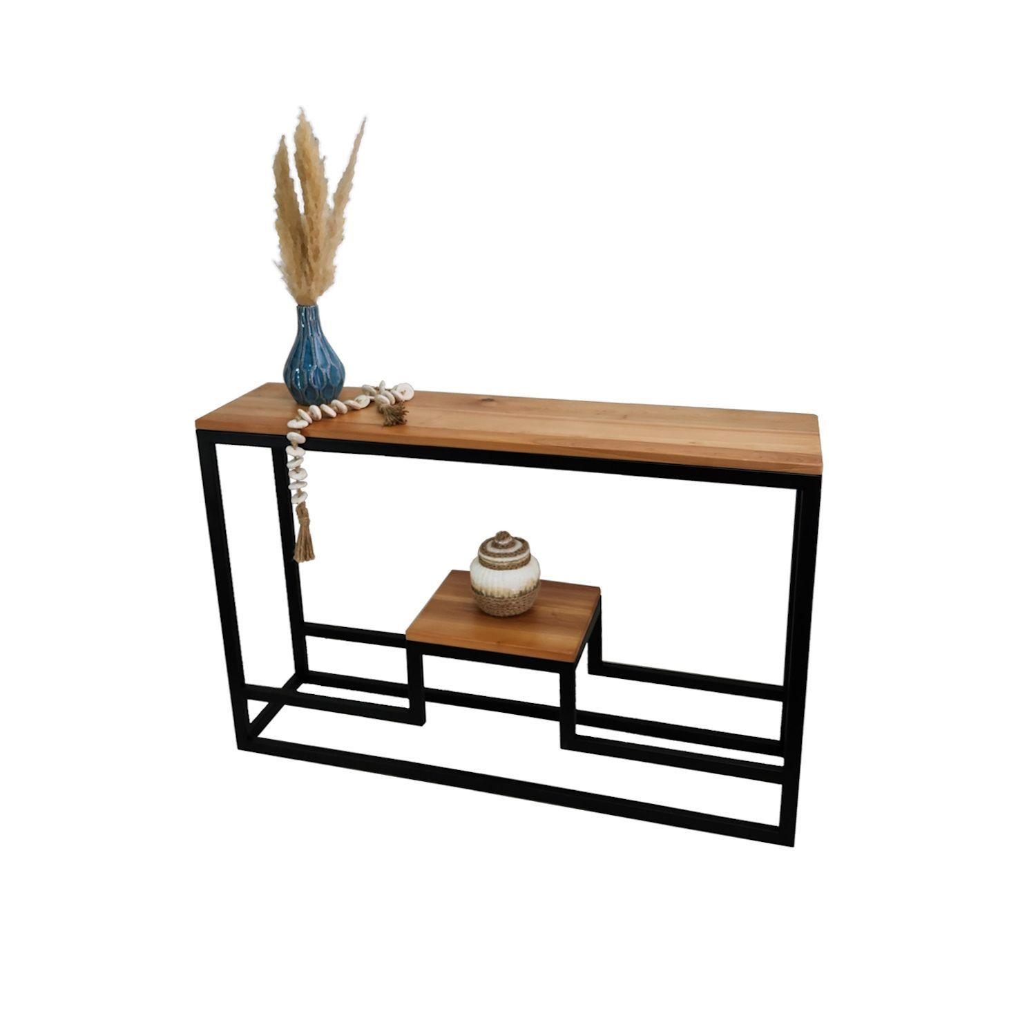 Mesa arrimo de roble Aracena L-2