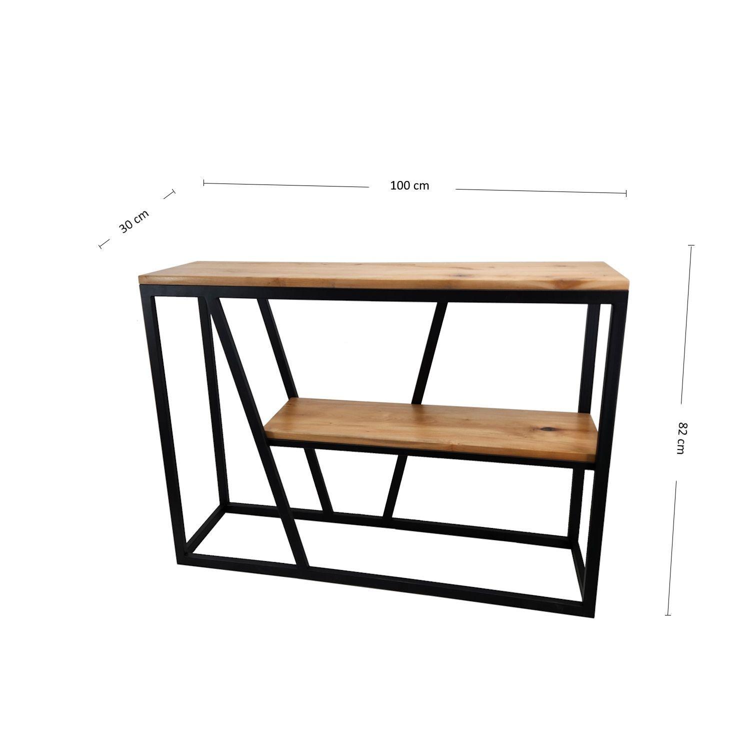 Mesa arrimo de roble Morella M-4