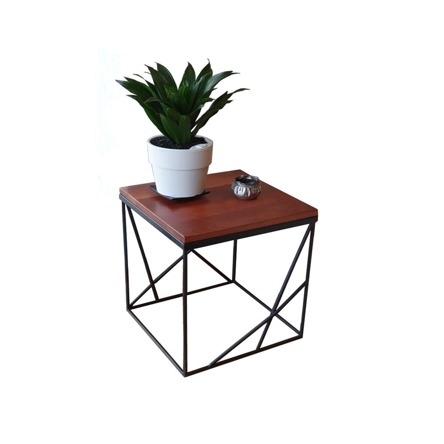 Mesa auxiliar de roble Opera L ILOFT-2